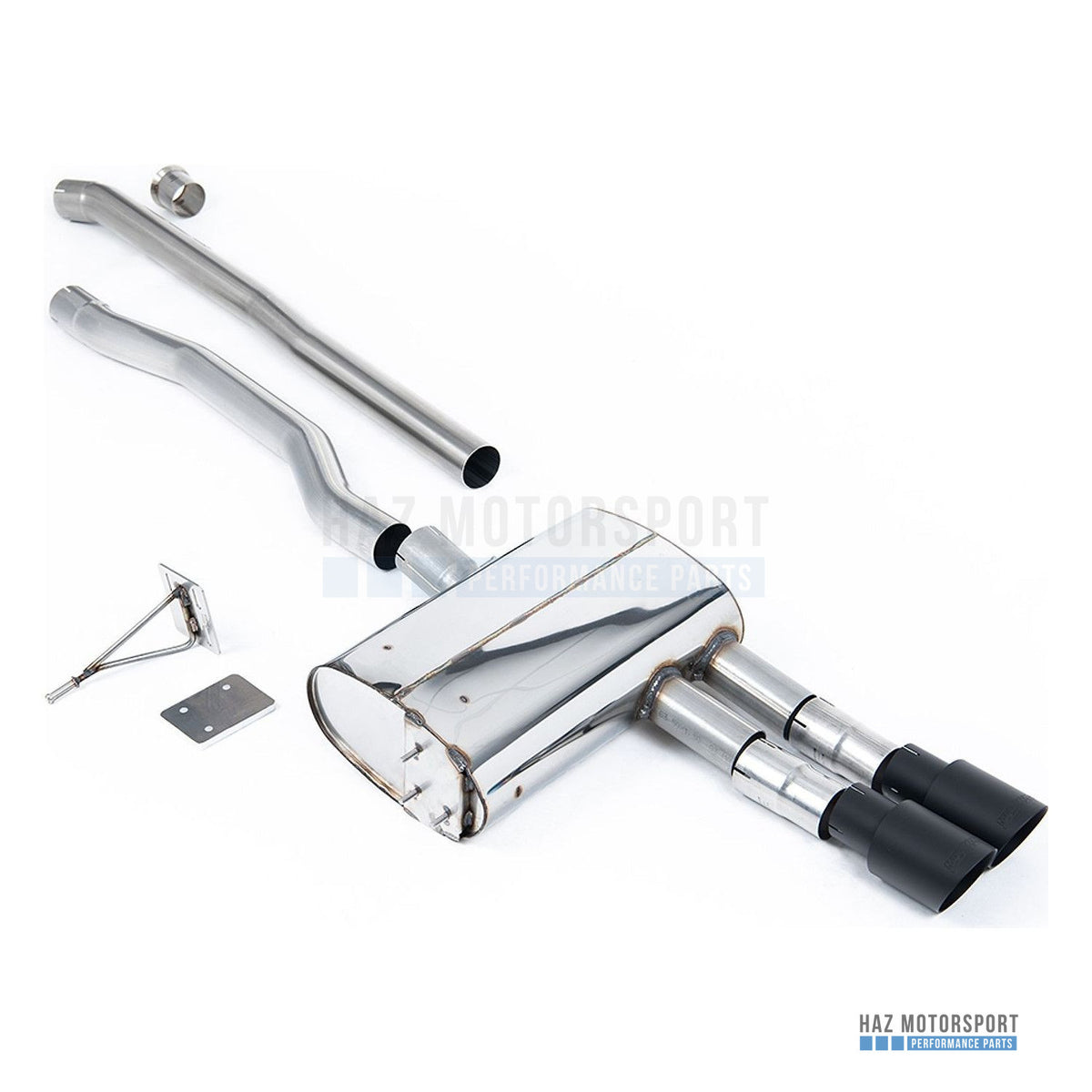 Milltek Sport Non-Resonated (Louder) Cat Back Exhaust – Mini Cooper S F55 (LCI Only) (2019 on) – photo 2