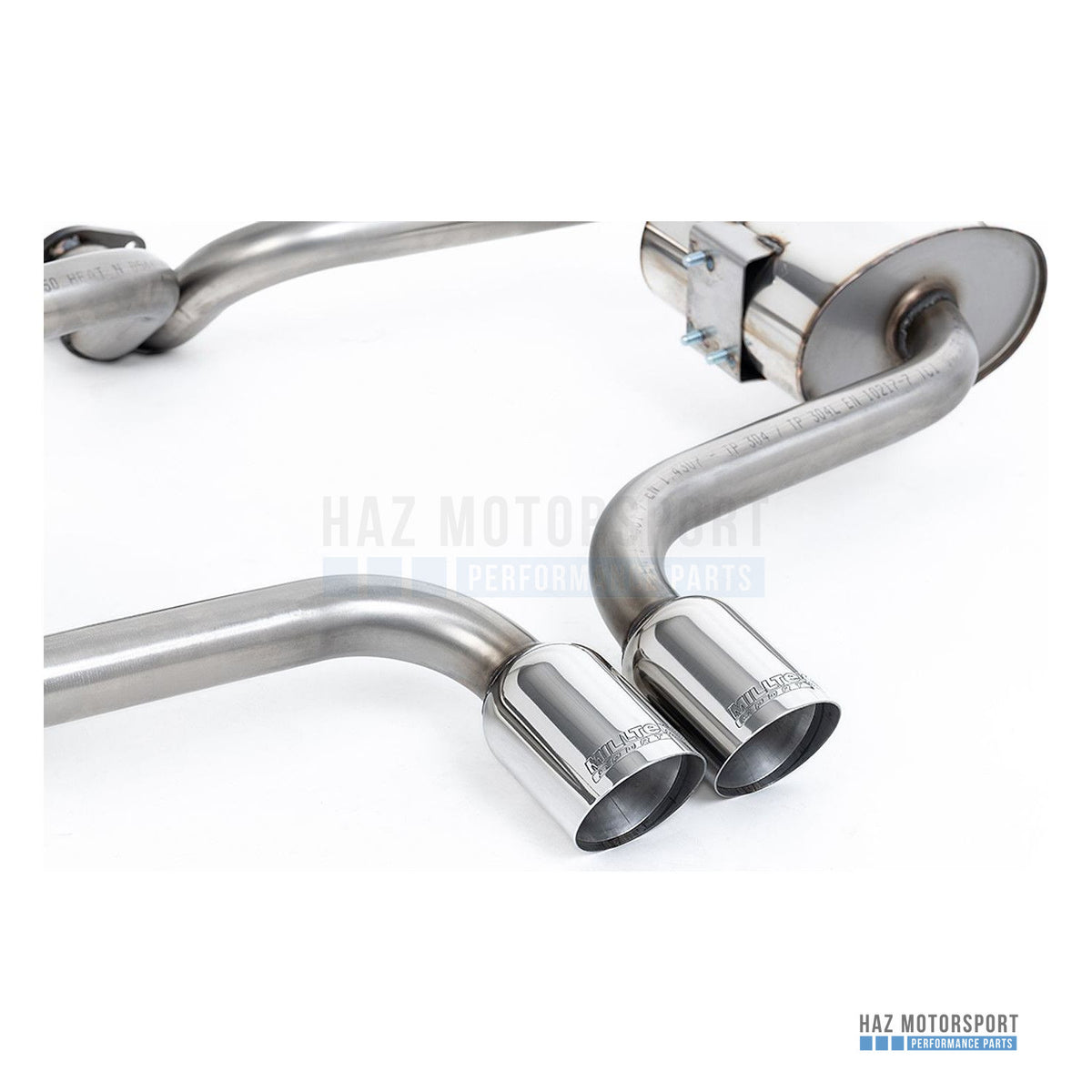 Milltek Sport Non-Resonated (Louder) Cat Back Exhaust – Mini Cooper S R53 (2002–2006) – photo 2