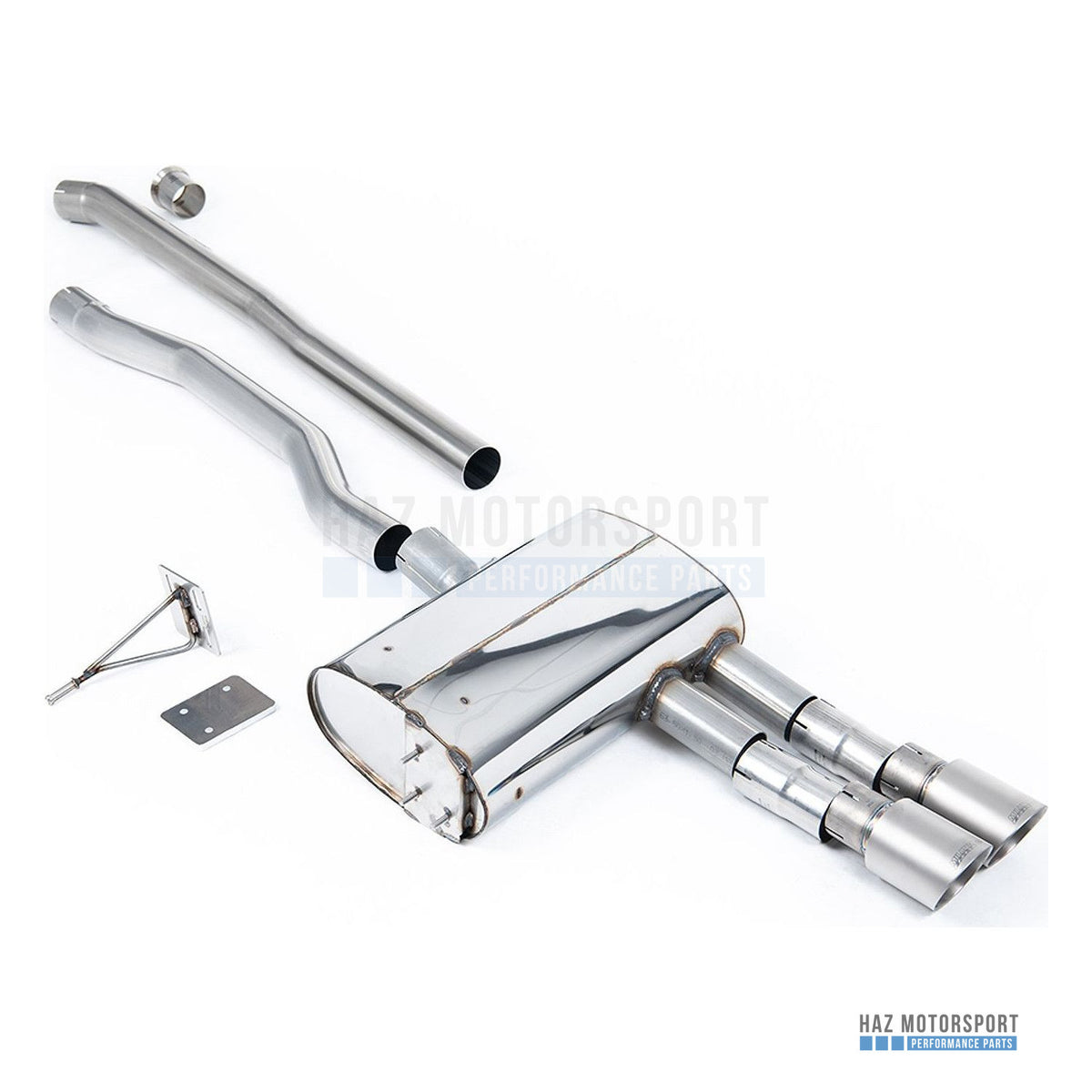 Milltek Sport Non-Resonated (Louder) Cat Back Exhaust – Mini Cooper S F55 (LCI Only) (2019 on) – photo 3