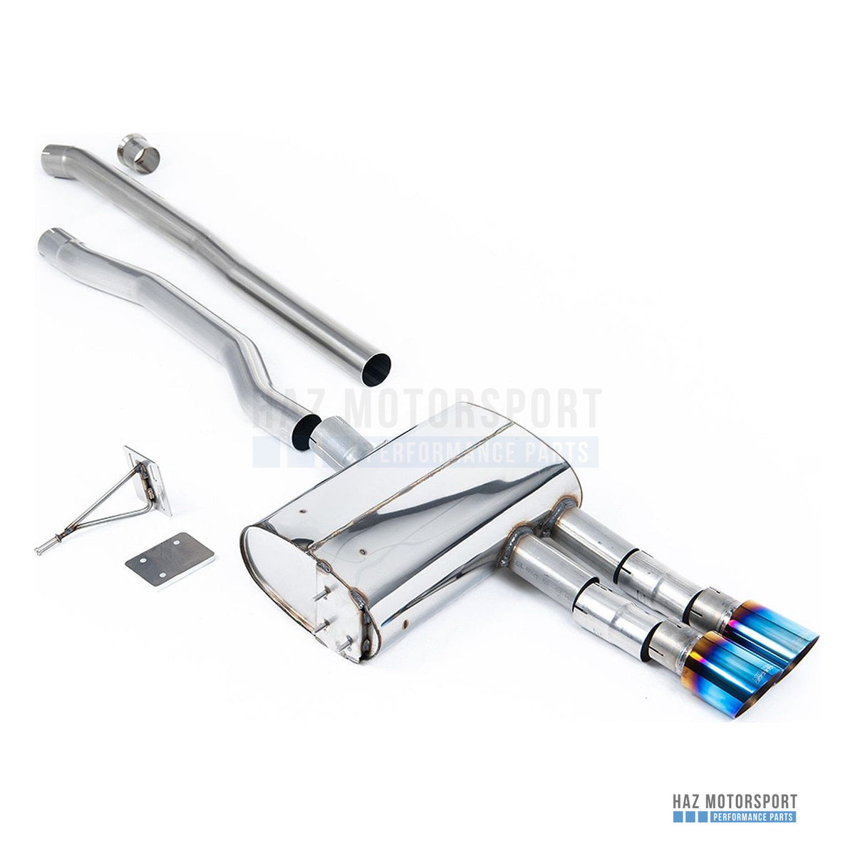 Milltek Sport Non-Resonated (Louder) Cat Back Exhaust – Mini Cooper S F55 (LCI Only) (2019 on) – photo 4