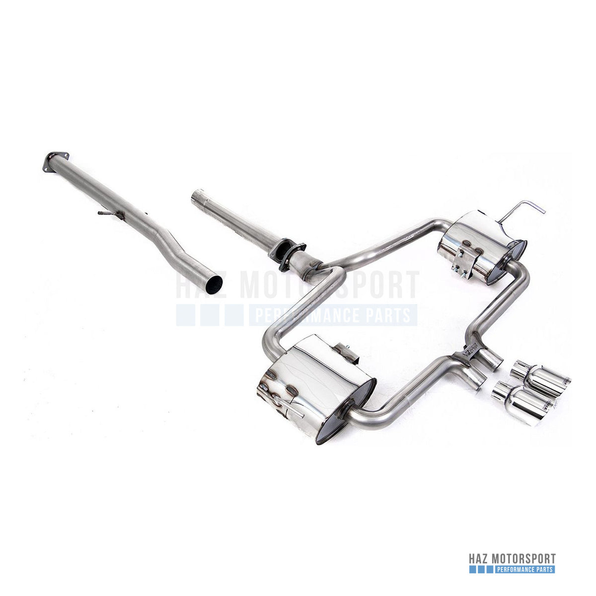 Milltek Sport Non-Resonated (Louder) Cat Back Exhaust – Mini Cooper S R53 (2002–2006) – photo 4