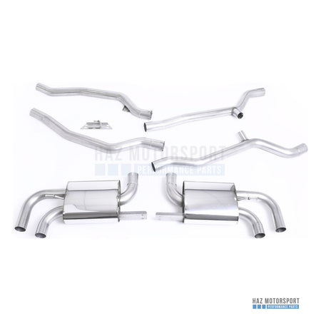 Milltek Sport Non-Resonated (Louder) Cat Back Exhaust – Porsche Cayenne 958 Turbo V8 (Pre-Facelift) (2010–2014) – photo 2