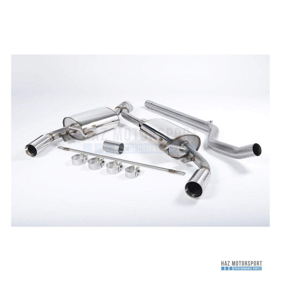 Milltek Sport Non-Resonated (Louder) Cat Back Exhaust – Renault Clio 197 2.0 16V (2006–2009) – photo 1