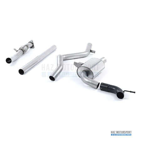Milltek Sport Non-Resonated (Louder) Cat Back Exhaust – Renault Megane Renaultsport II (Cup, Trophy/Trophy R) (2010–2017) – photo 1