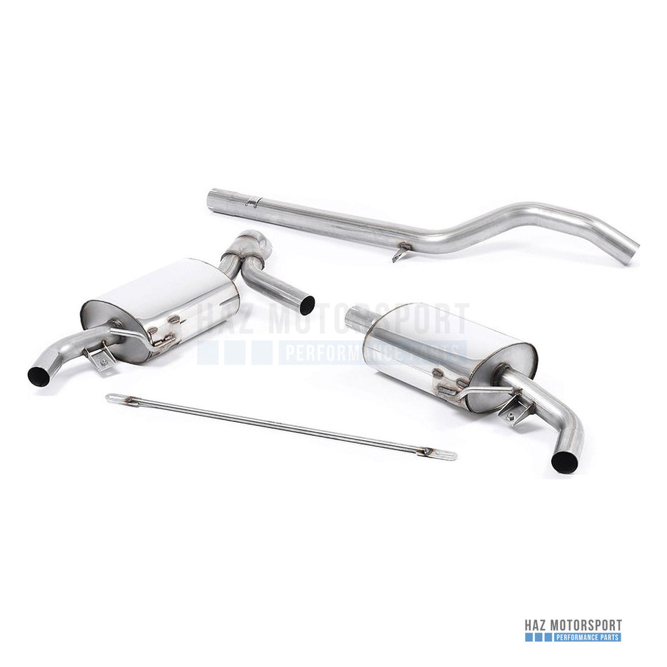 Milltek Sport Non-Resonated (Louder) Cat Back Exhaust – Renault Clio 200 (Inc. Cup) (2009–2012) – photo 1
