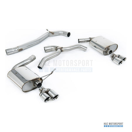 Milltek Sport Non-Resonated (Louder) Cat Back Exhaust – Seat Leon Cupra Mk4 ST 310 & ST Cupra 300 (2019–2020) – photo 1