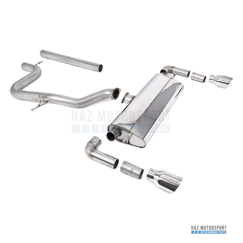 Milltek Sport Non-Resonated (Louder) Cat Back Exhaust – Seat Leon Cupra R 310PS (2018–2020) – photo 1