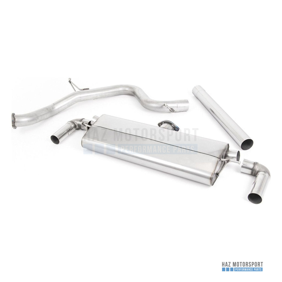 Milltek Sport Non-Resonated (Louder) Cat Back Exhaust – Seat Leon Cupra 290 (2018–2020) – photo 1