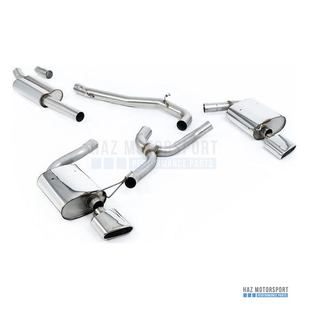 Milltek Sport Non-Resonated (Louder) Cat Back Exhaust – Seat Leon ST Cupra 300 (2017–2018) – photo 2