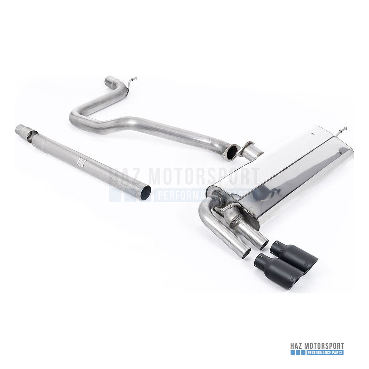 Milltek Sport Non-Resonated (Louder) Cat Back Exhaust – Seat Leon FR 1.4 TSI (2013–2018) – photo 2