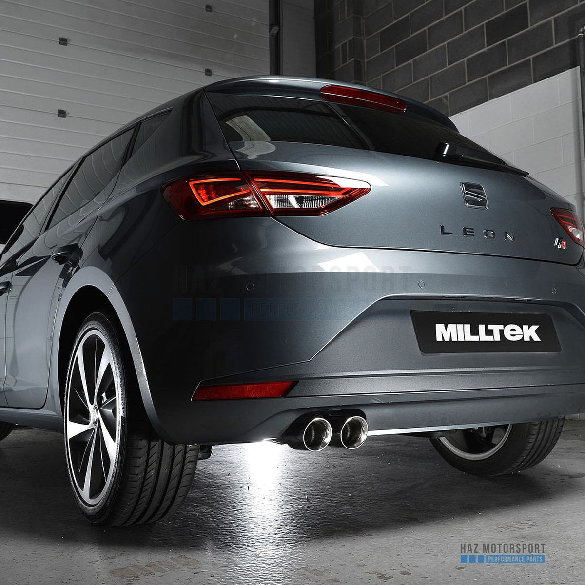 Milltek Sport Non-Resonated (Louder) Cat Back Exhaust – Seat Leon FR 2.0 TDI 150 (2013–2020) – photo 2