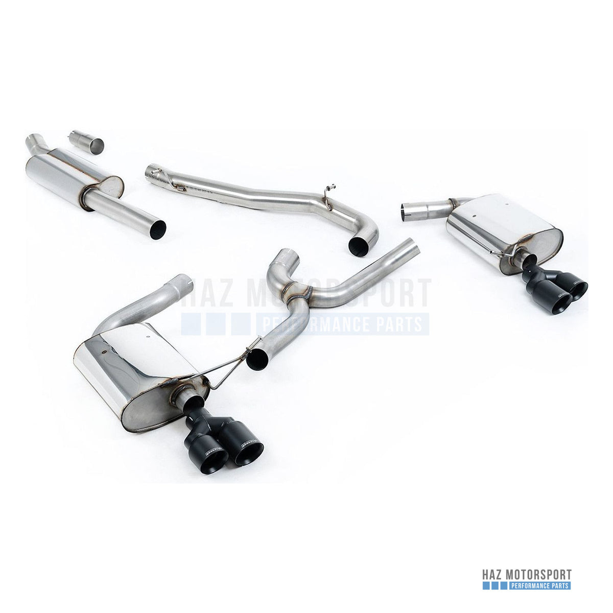 Milltek Sport Non-Resonated (Louder) Cat Back Exhaust – Seat Leon ST Cupra 300 (2017–2018) – photo 3