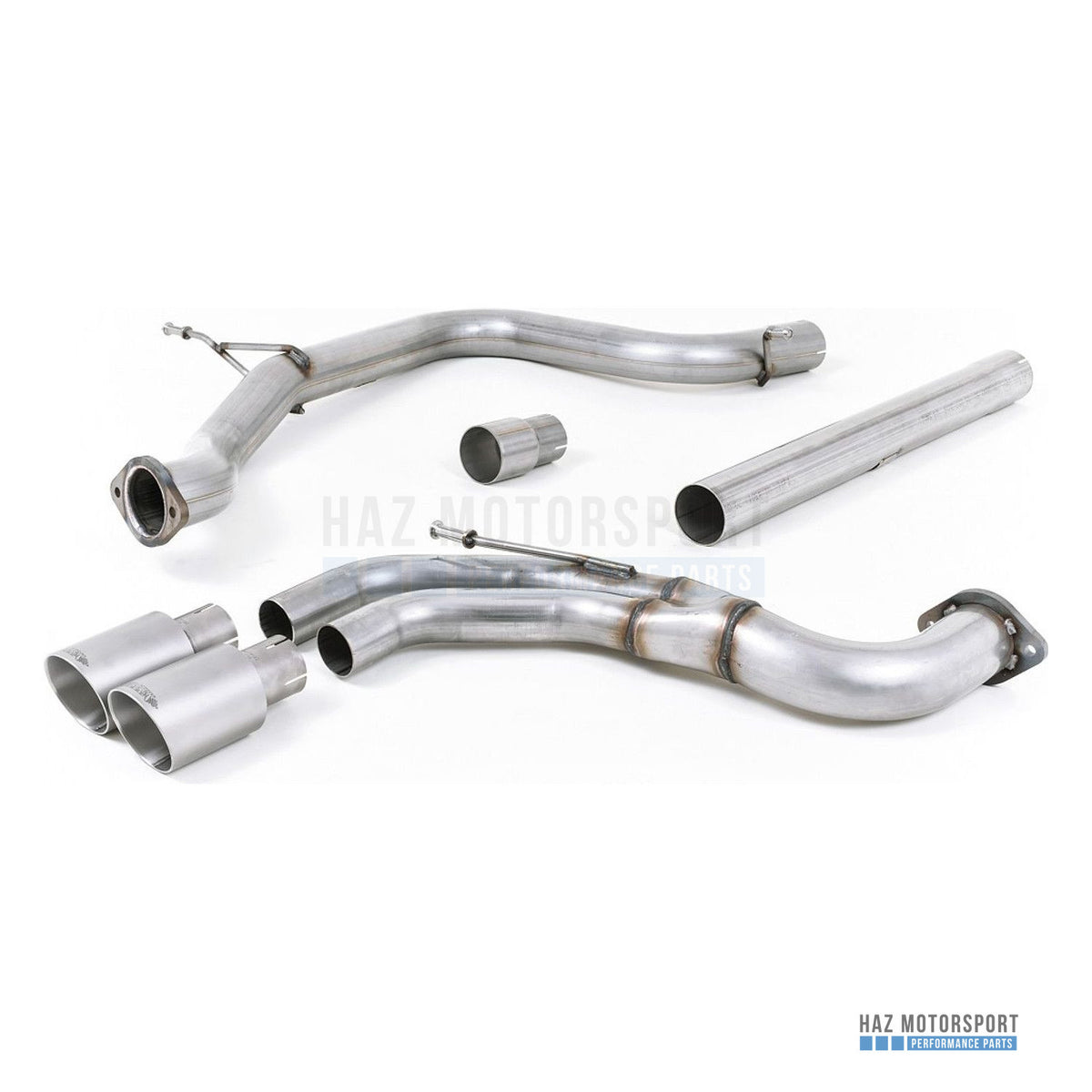Milltek Sport Non-Resonated (Louder) Cat Back Exhaust – Seat Leon FR 2.0 TDI 184PS SC (2013–2020) – photo 3
