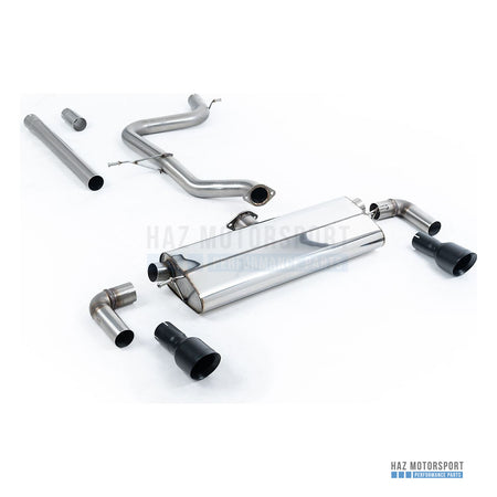 Milltek Sport Non-Resonated (Louder) Cat Back Exhaust – Seat Leon FR 1.8 TSI & VW Golf Mk7.5 1.5 TSI (2017–2021) – photo 3