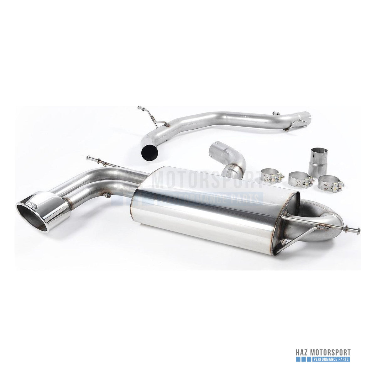 Milltek Sport Non-Resonated (Louder) Cat Back Exhaust – Seat Leon Cupra 2.0T FSI (2006–2011) – photo 3