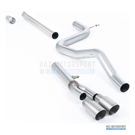 Milltek Sport Non-Resonated (Louder) Cat Back Exhaust – Seat Leon FR 2.0 TDI 150 (2013–2020) – photo 4
