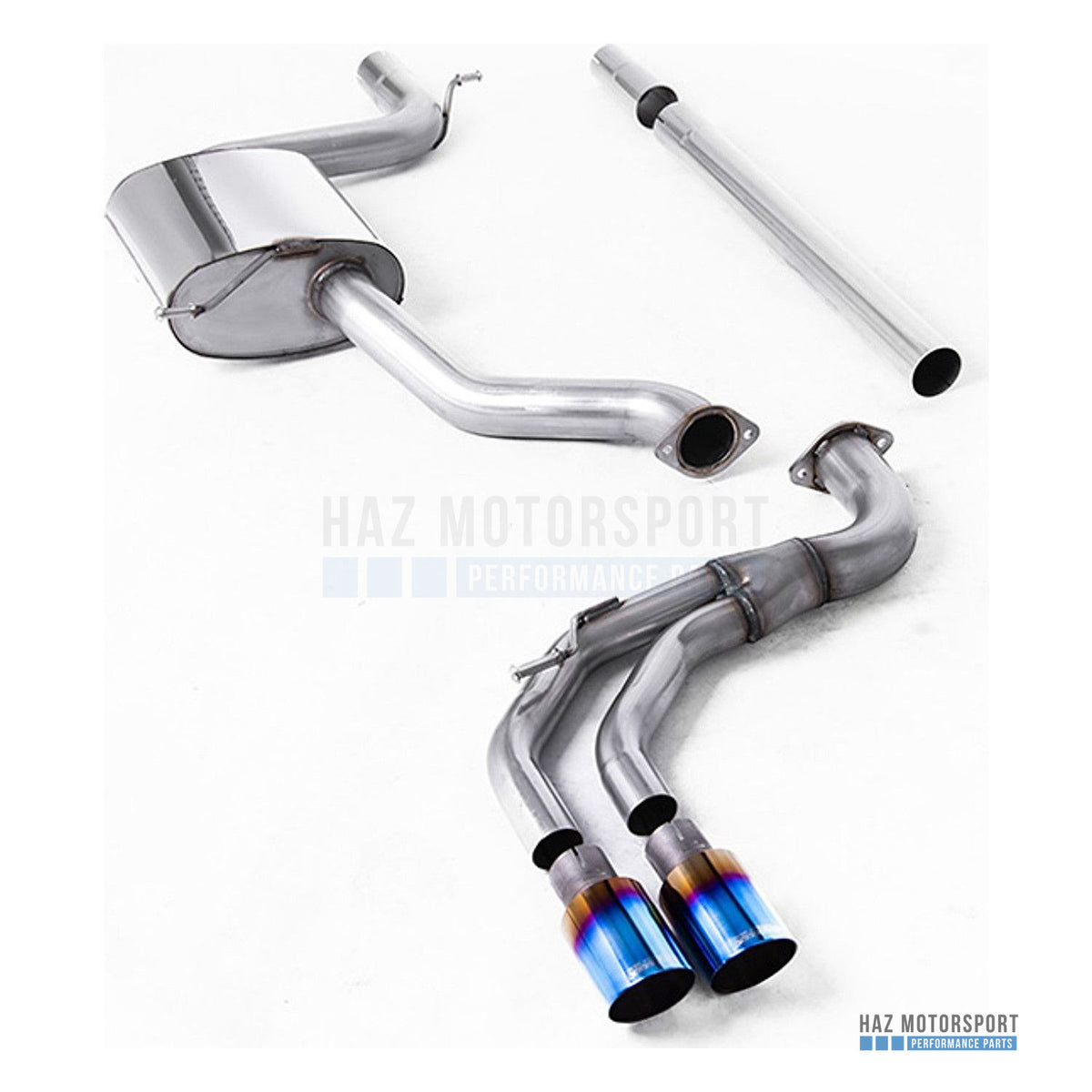 Milltek Sport Non-Resonated (Louder) Cat Back Exhaust – Seat Leon FR 1.8 TSI & VW Golf Mk7.5 1.5 TSI (2017–2021) – photo 8