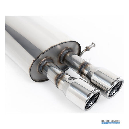 Milltek Sport Non-Resonated (Louder) Cat Back Exhaust – Skoda Octavia vRS 2.0 TSI/2.0T FSI (2006–2013) – photo 2