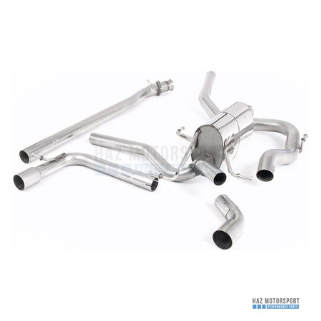 Milltek Sport Non-Resonated (Louder) Cat Back Exhaust – Suzuki Swift Sport 1.4 BoosterJet (2017–2020) – photo 1