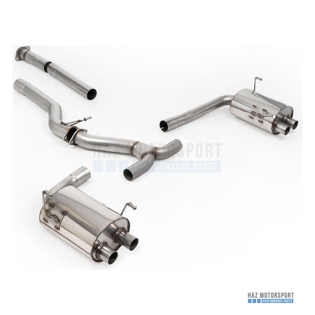 Milltek Sport Non-Resonated (Louder) Cat Back Exhaust – Subaru Impreza WRX VB 2.4T Boxer (USDM Only) (2022 on) – photo 1