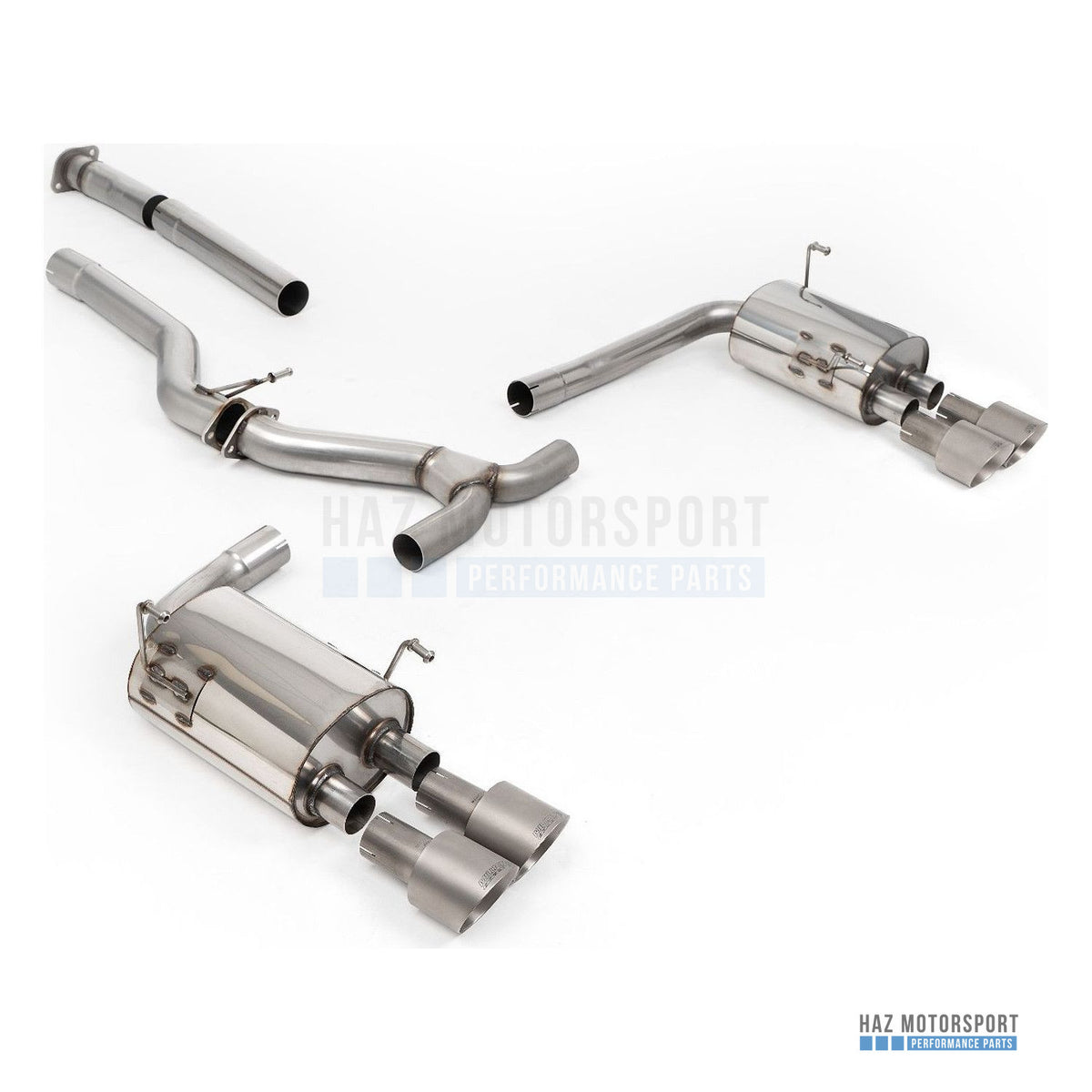 Milltek Sport Non-Resonated (Louder) Cat Back Exhaust – Subaru Impreza WRX VB 2.4T Boxer (USDM Only) (2022 on) – photo 6