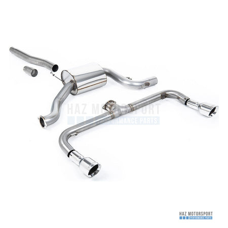 Milltek Sport Non-Resonated (Louder) Cat Back Exhaust – VW Scirocco GT 2.0 TSI 200PS (2008–2016) – photo 1