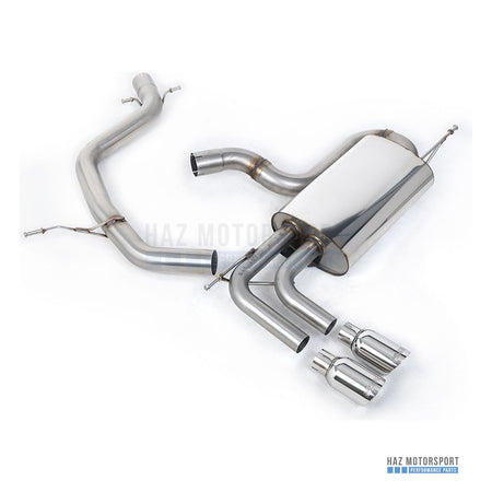 Milltek Sport Non-Resonated (Louder) Cat Back Exhaust – VW Golf Mk5 GTI Edition 30 2.0T (2006–2009) – photo 1