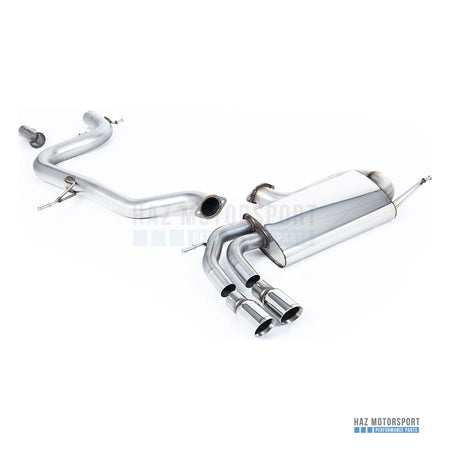 Milltek Sport Non-Resonated (Louder) Cat Back Exhaust – VW Golf Mk5 GTI 2.0T (2004–2009) – photo 1