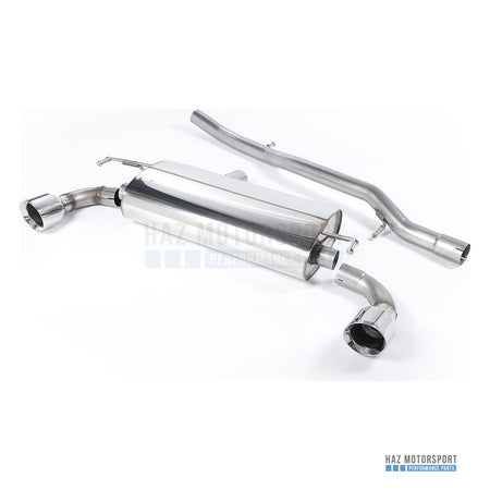 Milltek Sport Non-Resonated (Louder) Cat Back Exhaust – VW Golf Mk4 R32 (2002–2005) – photo 1