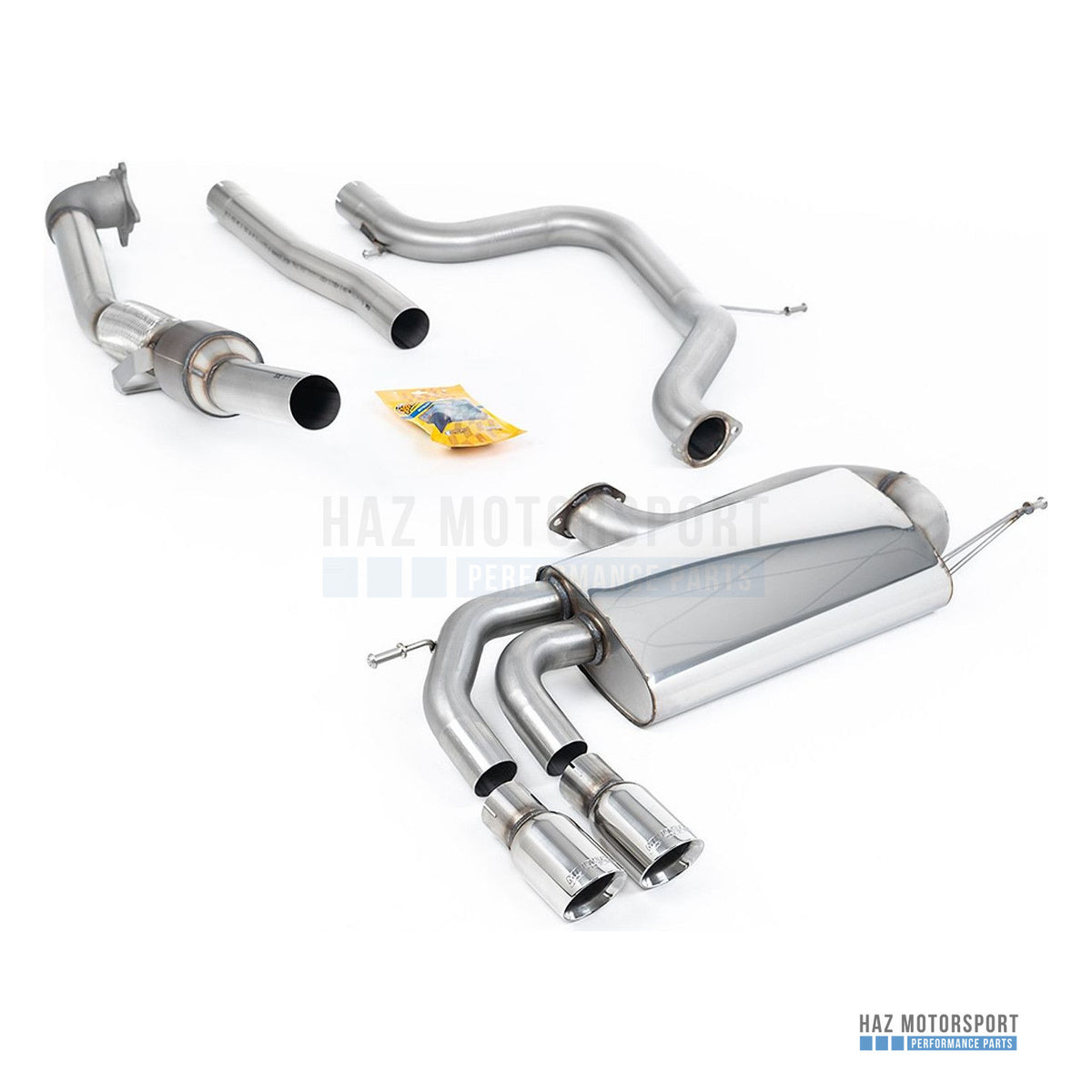 Milltek Sport Non-Resonated (Louder) Cat Back Exhaust – VW Golf Mk5 GTI 2.0T (2004–2009) – photo 2