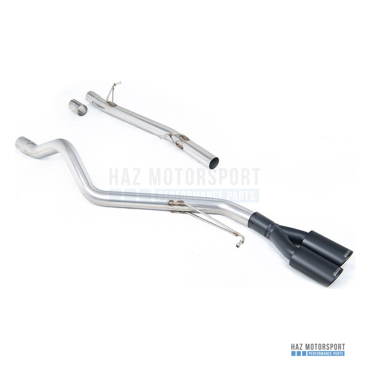 Milltek Sport Non-Resonated (Louder) Cat Back Exhaust – VW T6 SWB 2.0 TSI Petrol (2017 on) – photo 2