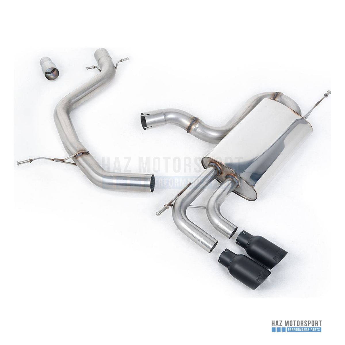 Milltek Sport Non-Resonated (Louder) Cat Back Exhaust – VW Golf Mk6 GT 1.4 TSI 160PS (2009–2013) – photo 2