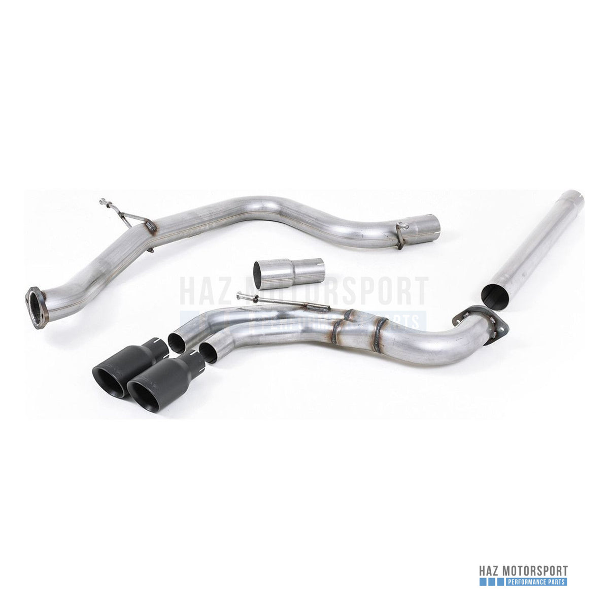 Milltek Sport Non-Resonated (Louder) Cat Back Exhaust – VW Golf GTD Mk7 (2013–2016) – photo 2