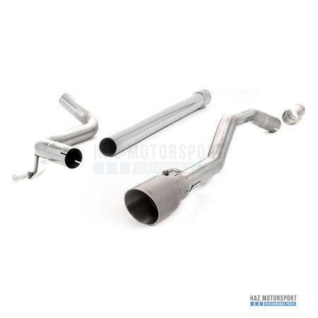 Milltek Sport Non-Resonated (Louder) Cat Back Exhaust – VW Up GTI 115PS & 1.0 TSI 90PS (2016 on) – photo 3