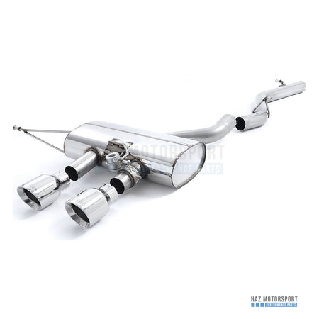 Milltek Sport Non-Resonated (Louder) Cat Back Exhaust – VW Golf R Mk6 (2009–2013) – photo 3