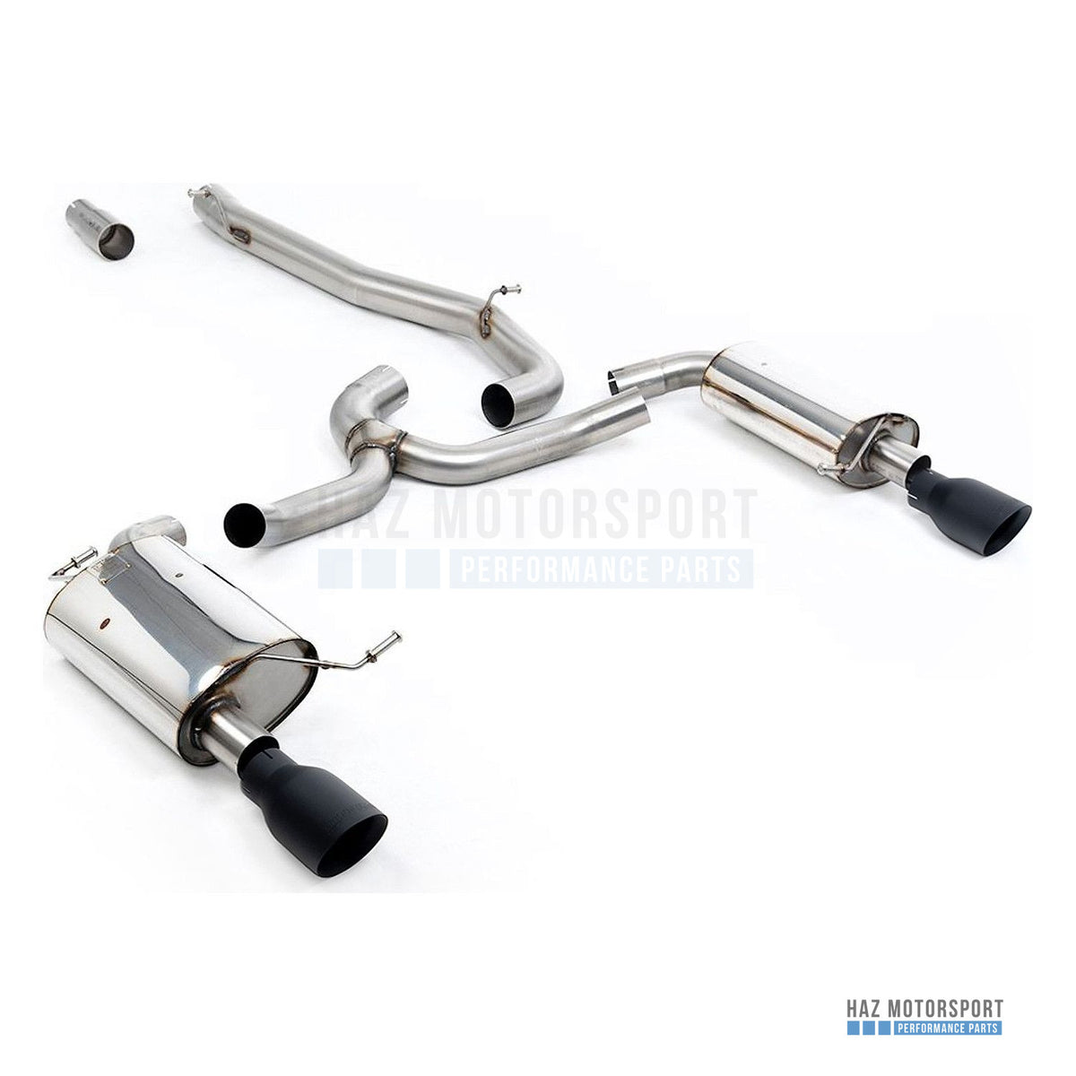 Milltek Sport Non-Resonated (Louder) Cat Back Exhaust – VW Golf 1.8 TSI Alltrack Mk7 (2016–2021) – photo 3
