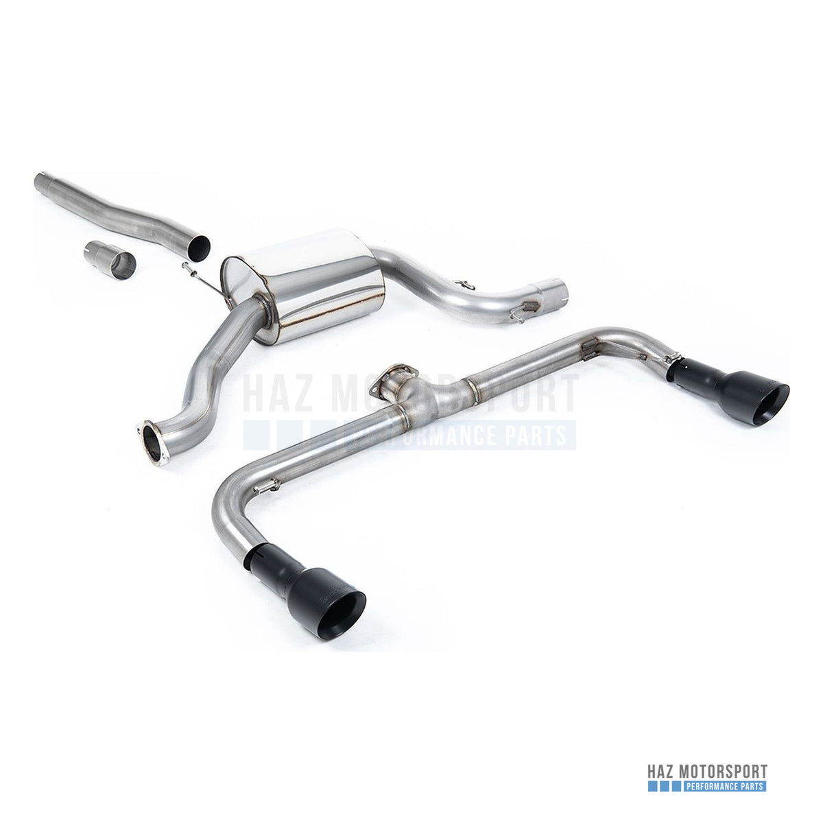 Milltek Sport Non-Resonated (Louder) Cat Back Exhaust – VW Scirocco GT 2.0 TSI 200PS (2008–2016) – photo 4