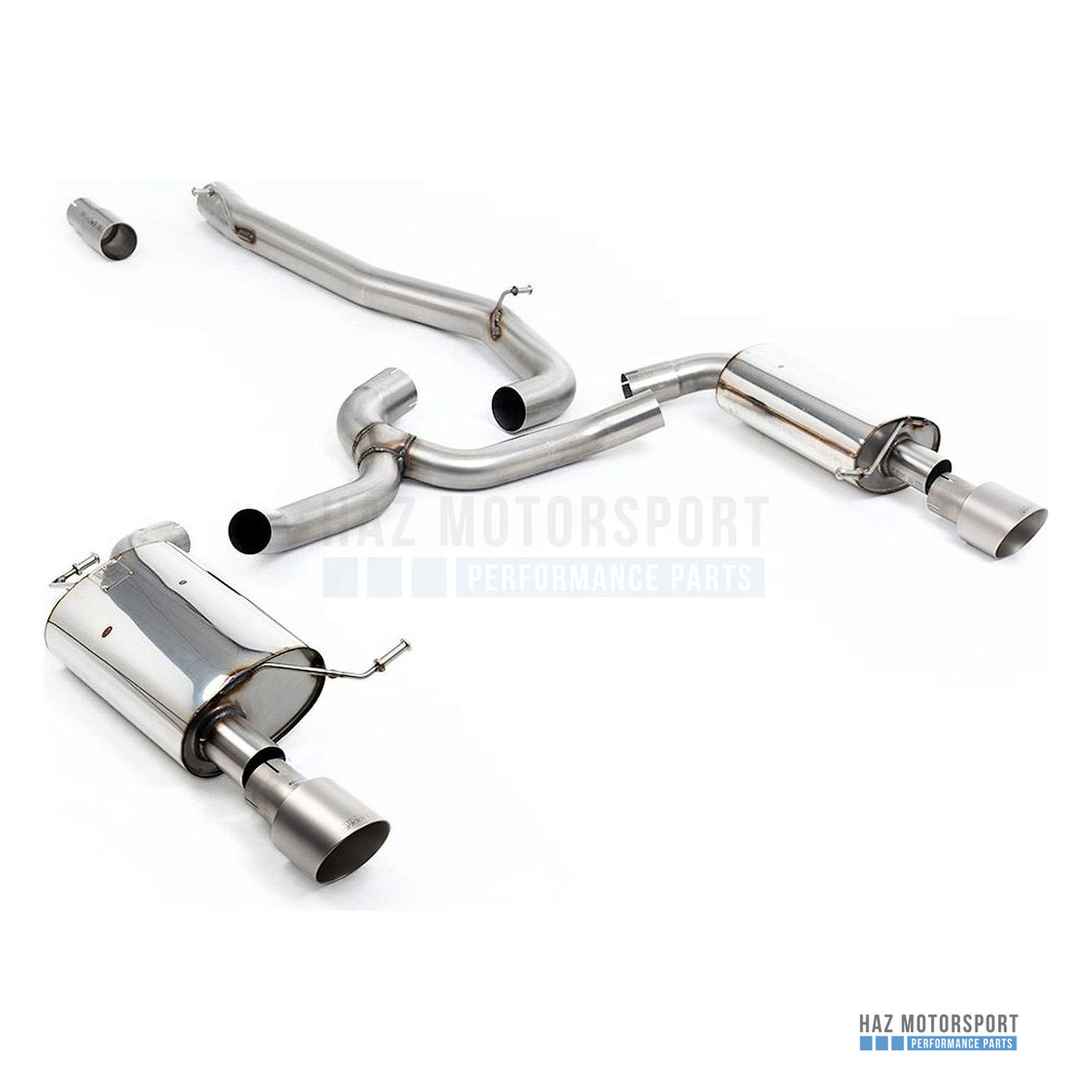 Milltek Sport Non-Resonated (Louder) Cat Back Exhaust – VW Golf 1.8 TSI Alltrack Mk7 (2016–2021) – photo 5
