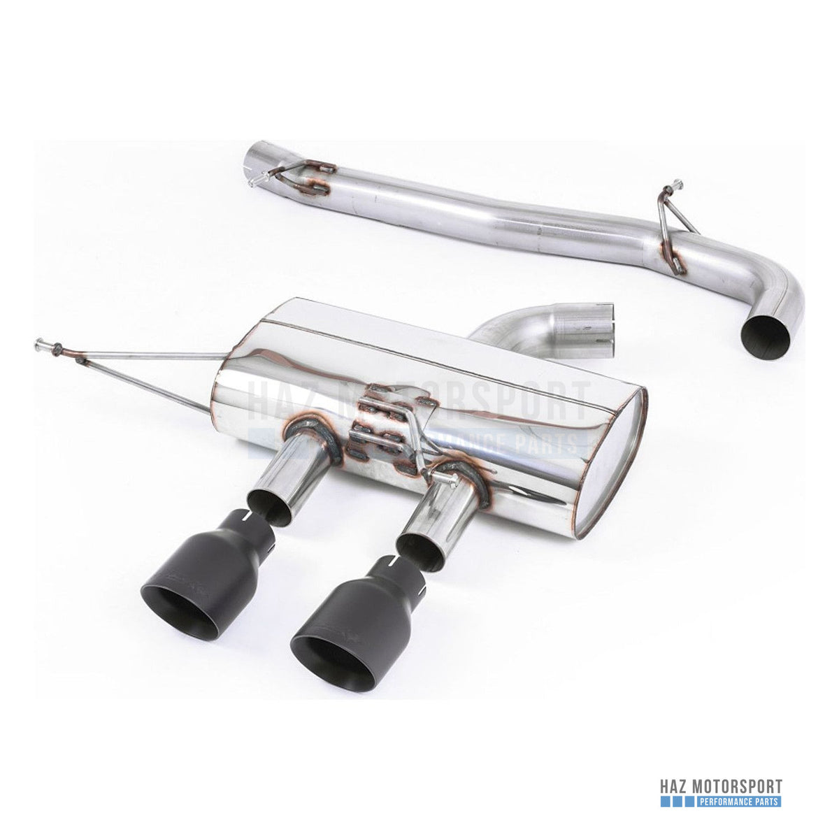 Milltek Sport Non-Resonated (Louder) Cat Back Exhaust – VW Golf R Mk6 (2009–2013) – photo 5