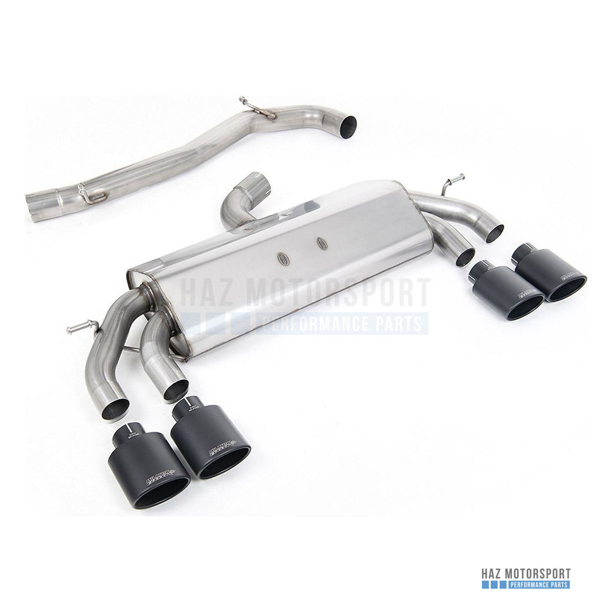 Milltek Sport Non-Resonated (Louder) Cat Back Exhaust – VW Golf R Mk7.5 2.0 TSI 310PS (2017–2021) – photo 6