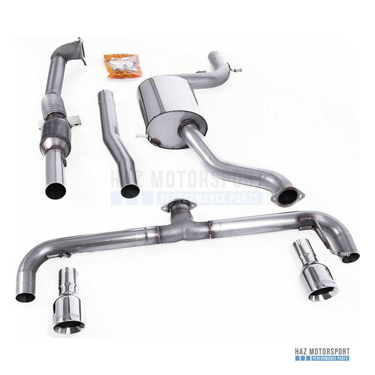 Milltek Sport Non-Resonated (Louder) Cat Back Exhaust – VW Golf GTI Mk6/Scirocco R (2009–2016) – photo 6