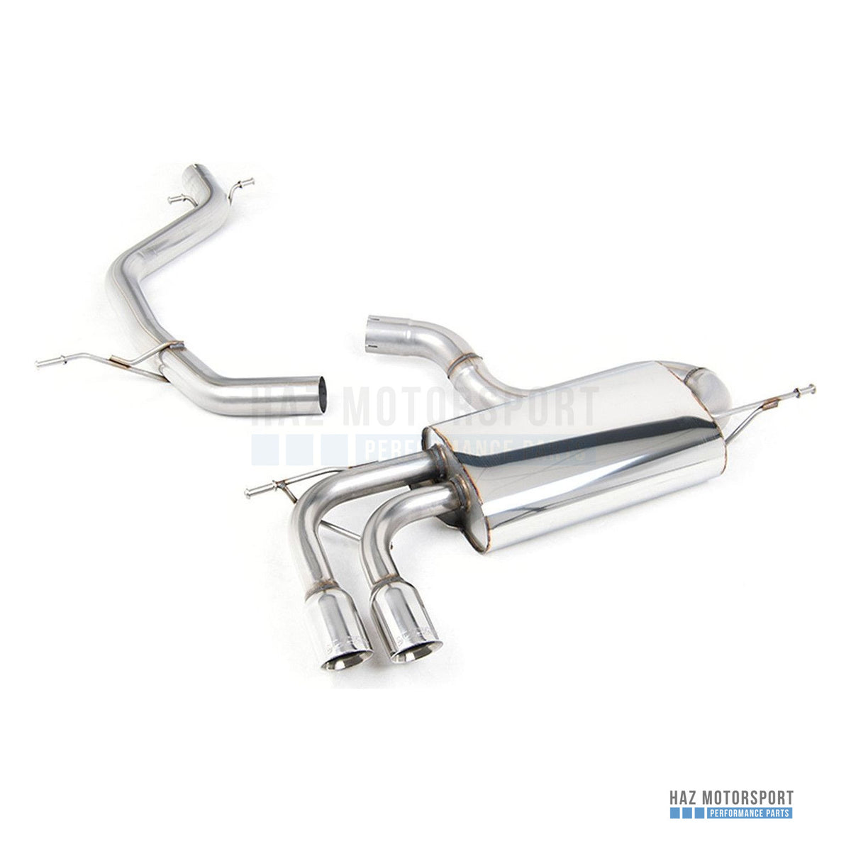 Milltek Sport Non-Resonated (Louder) Cat Back Exhaust – VW Scirocco GT 2.0 TSI 200PS (2008–2016) – photo 7