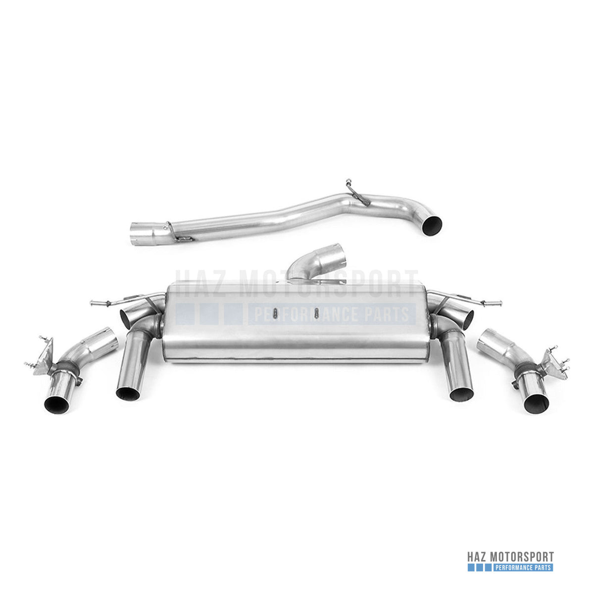 Milltek Sport Non-Resonated (Louder) Cat Back Exhaust – VW T-Roc R 2.0 TSI (2019 on) – photo 7