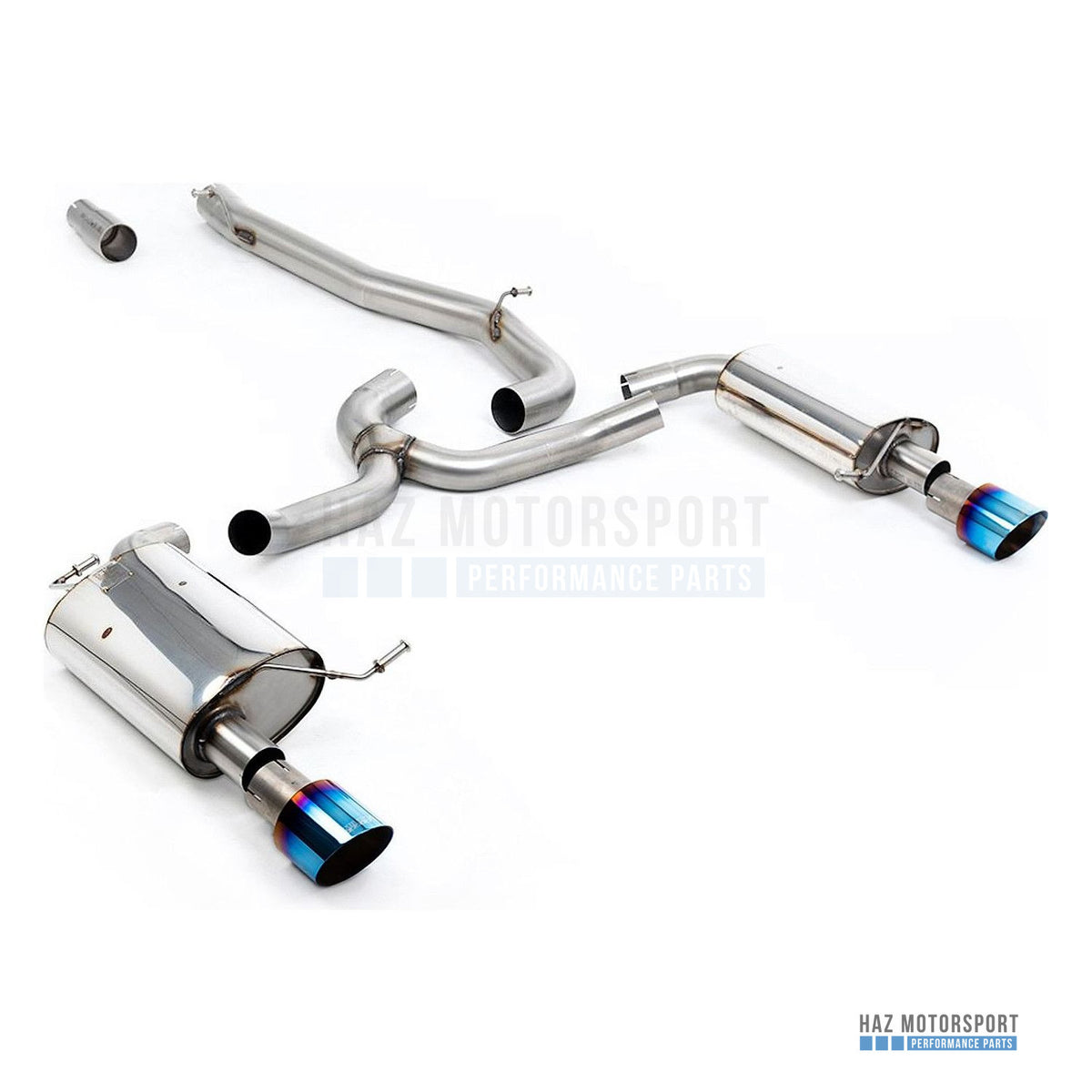 Milltek Sport Non-Resonated (Louder) Cat Back Exhaust – VW Golf 1.8 TSI Alltrack Mk7 (2016–2021) – photo 7
