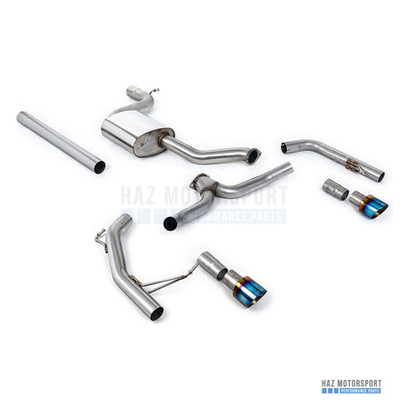 Milltek Sport Non-Resonated (Louder) Cat Back Exhaust – VW Jetta Mk7 GLI 2.0T (2019 on) – photo 7