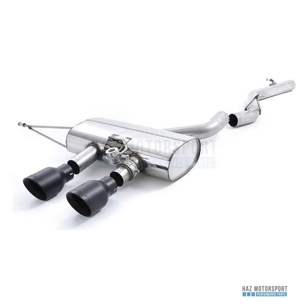 Milltek Sport Non-Resonated (Louder) Cat Back Exhaust – VW Golf R Mk6 (2009–2013) – photo 8
