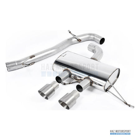 Milltek Sport Non-Resonated (Louder) Cat Back Exhaust – VW Golf R Mk6 (2009–2013) – photo 11