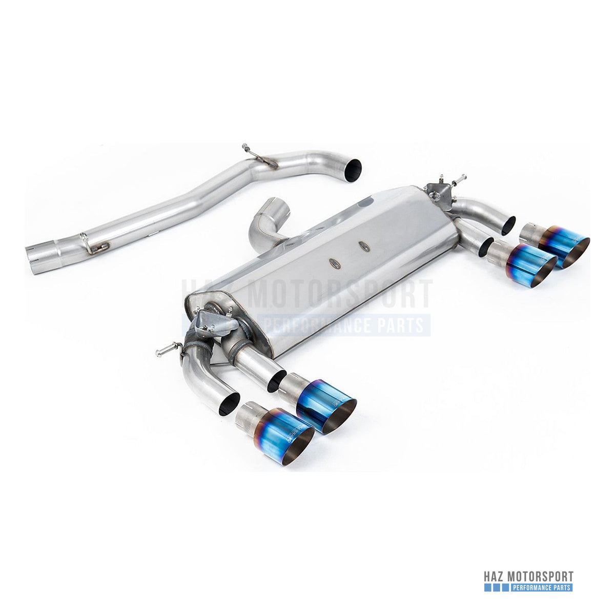 Milltek Sport Non-Resonated (Louder) Cat Back Exhaust – VW Golf R Mk7 2.0 TSI (2014–2016) – photo 11