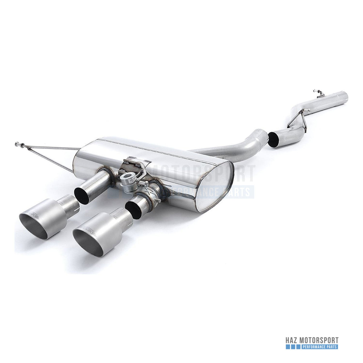 Milltek Sport Non-Resonated (Louder) Cat Back Exhaust – VW Golf R Mk6 (2009–2013) – photo 13