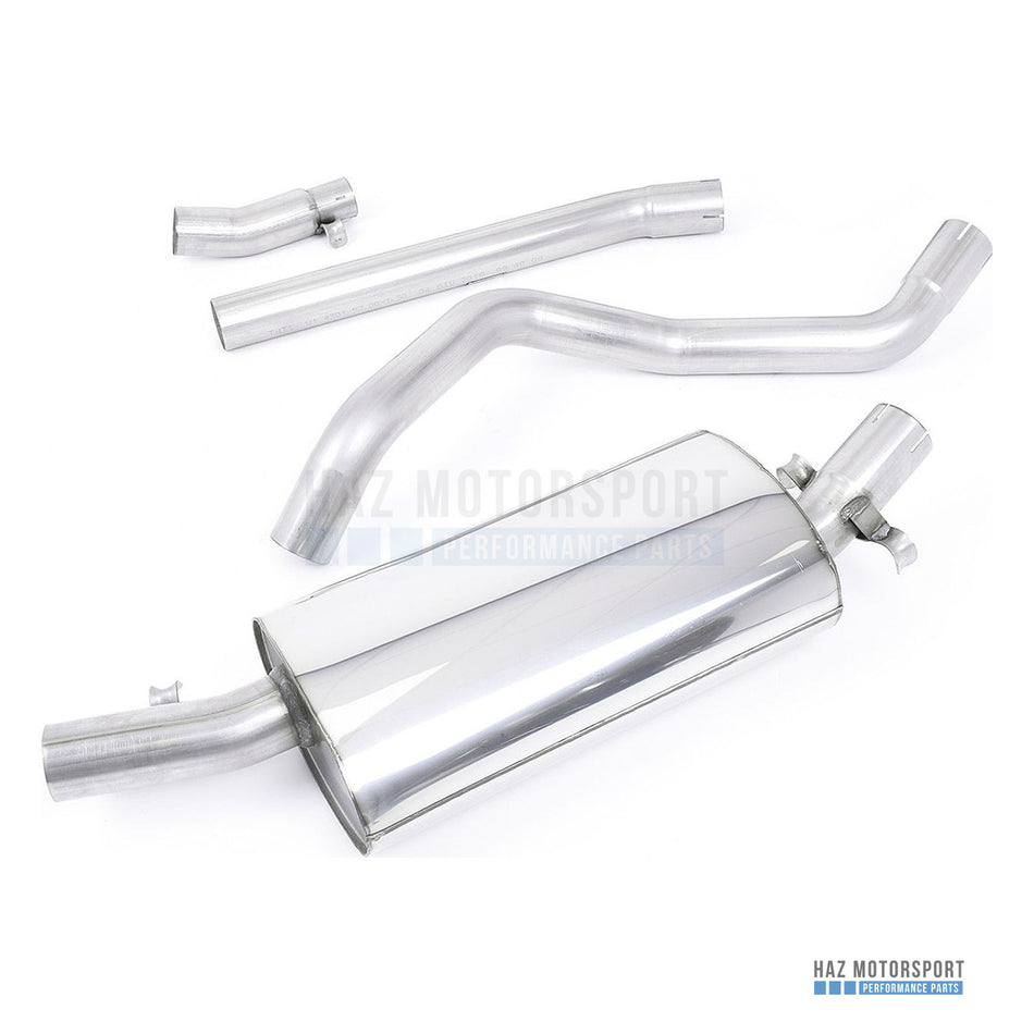 Milltek Sport Non-Resonated (Louder) Front Pipe Back Exhaust – VW Golf GTI Mk1 (1976–1983) – photo 1